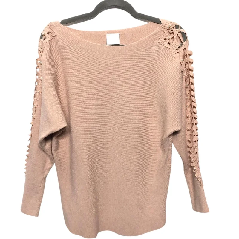 Sweater By Siren Lily In Peach, Size: S