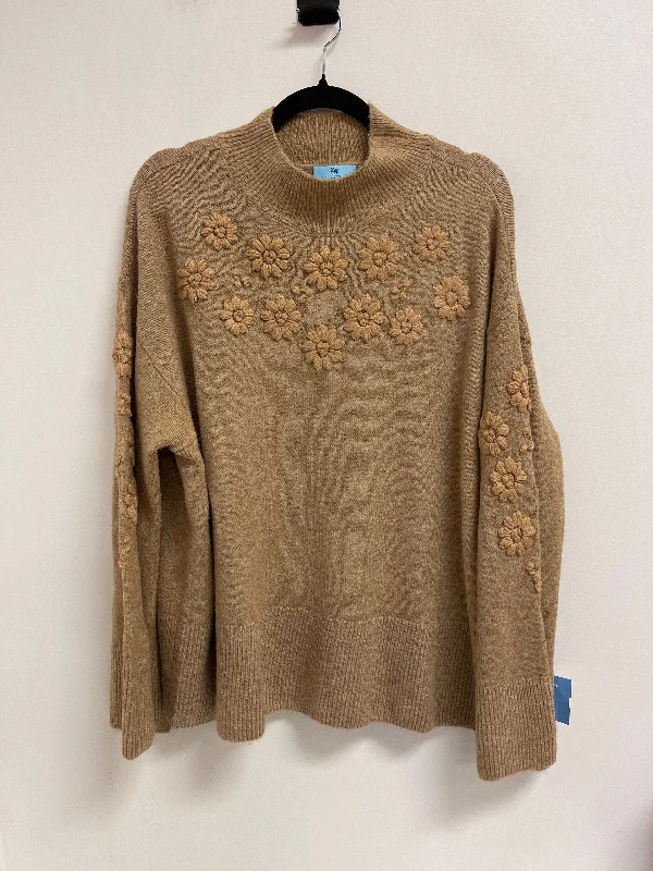 Sweater By Cece In Brown, Size: 2x