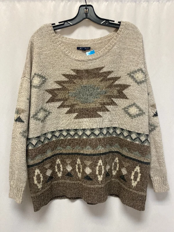 Sweater By American Eagle In Brown, Size: Xl