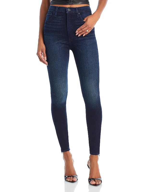 Best Boutiques Online Womens High Rise Dark Wash Skinny Jeans