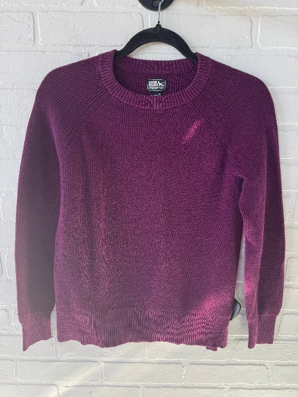 Sweater By Eddie Bauer In Purple, Size: Xs