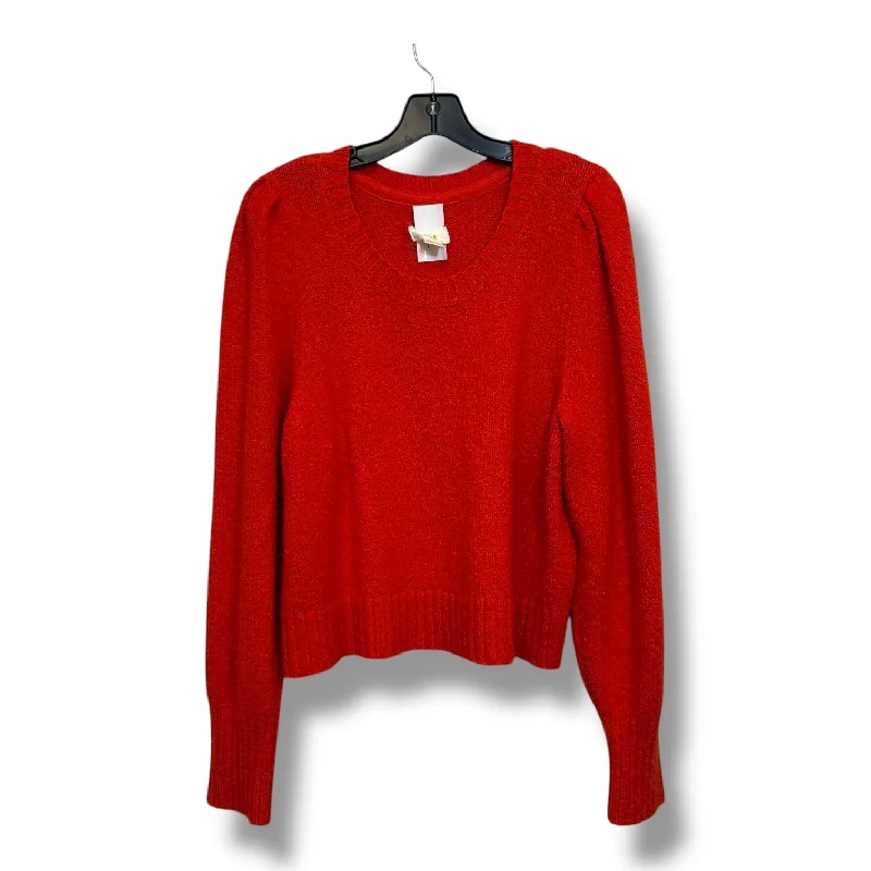 Sweater By Maeve In Red, Size: Xl