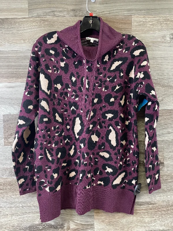 Sweater By Lou And Grey In Animal Print, Size: Xs