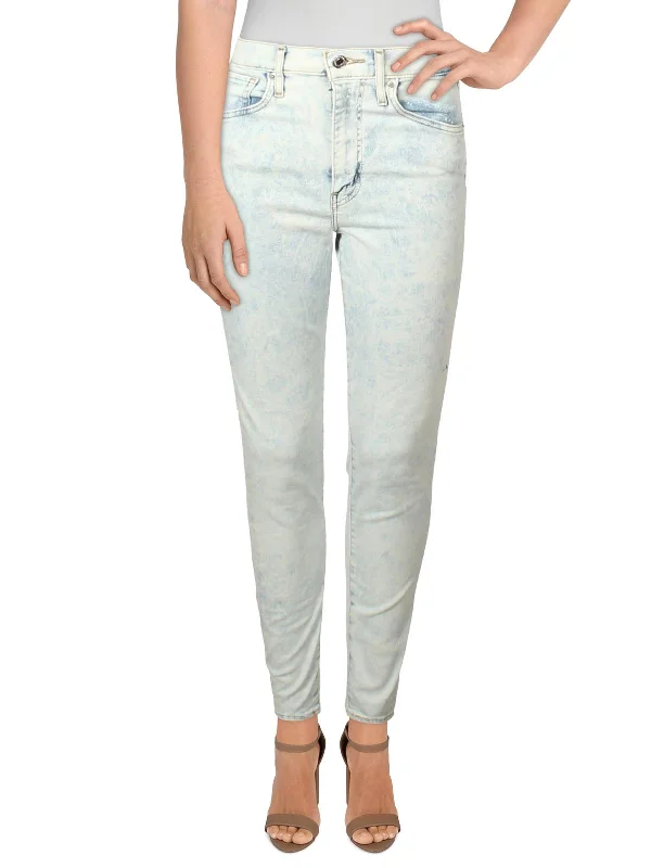 Exclusive Online Sale Mile High Womens Denim Faded Skinny Jeans