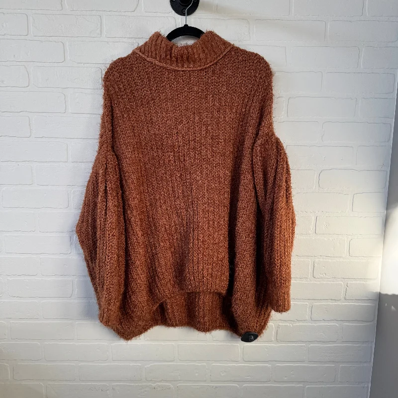 Sweater By Free People In Brown, Size: Xs