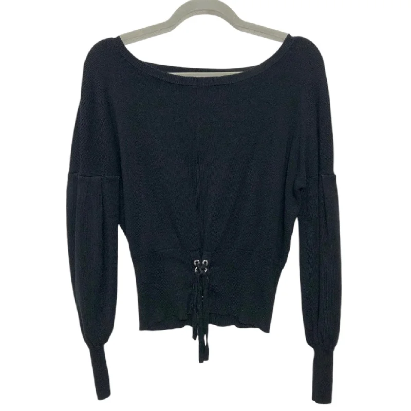 Sweater By Express In Black, Size: S