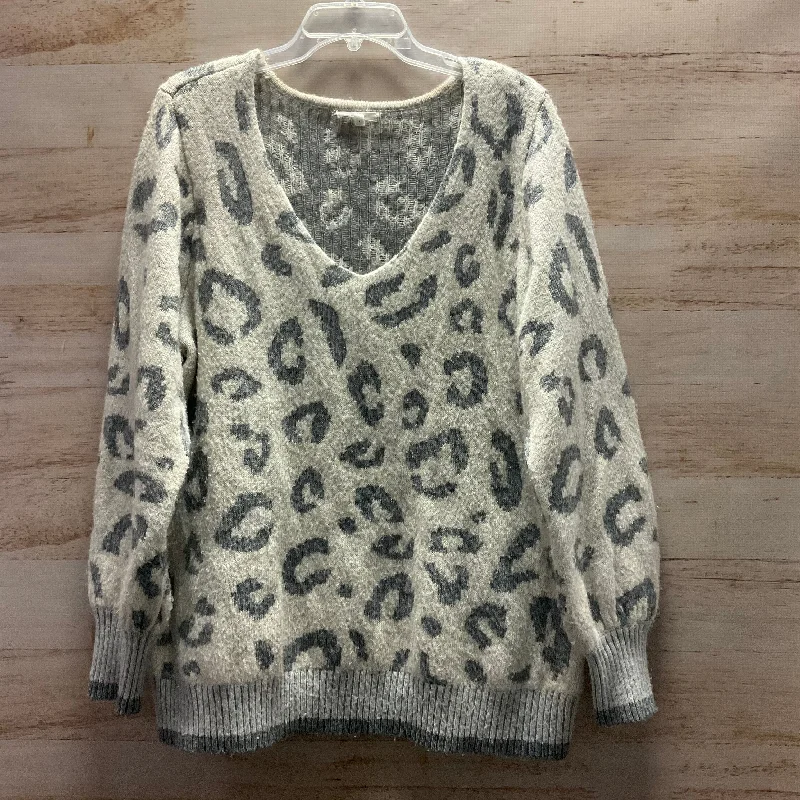 Sweater By Maurices In Animal Print, Size: 1x