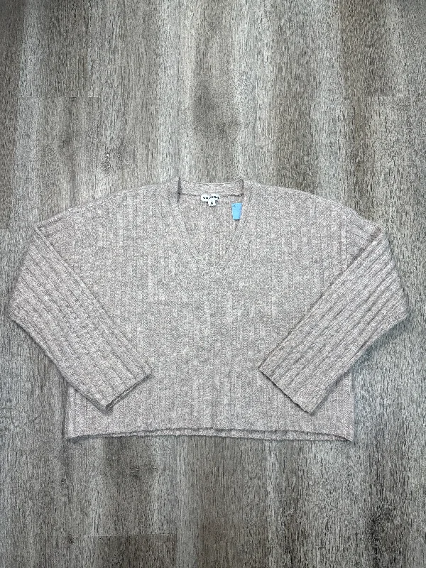 Sweater By Vigoss In Tan, Size: M