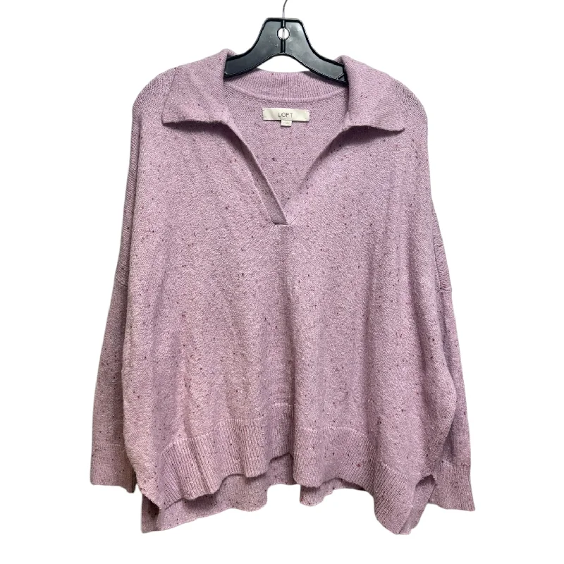 Sweater By Loft In Purple, Size: M