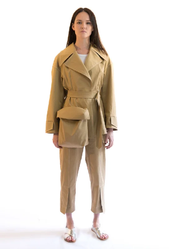 Women's Cozy Clothes Trend Patterns TPC8 Trench Jacket