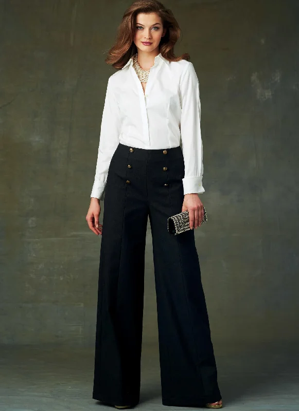 Women's Casual Apparel For Weekends Vogue Trousers V9282