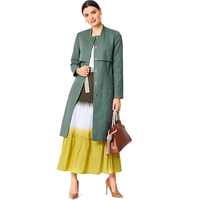 Women's Elegant Clothes Burda Coat and Jacket 6041