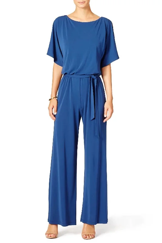 Clothes For Woman Bernice Jumpsuit In Blue