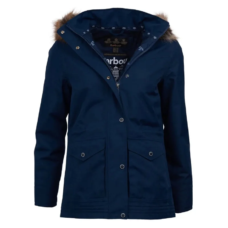 Trendy Women's Outfits for Casual Wear Barbour Womens Abalone Jacket Navy / Navy