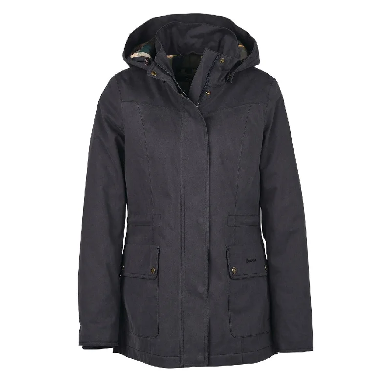 Sale Clearance Barbour Womens Buttercup Waterproof Jacket Dark Navy / Classic