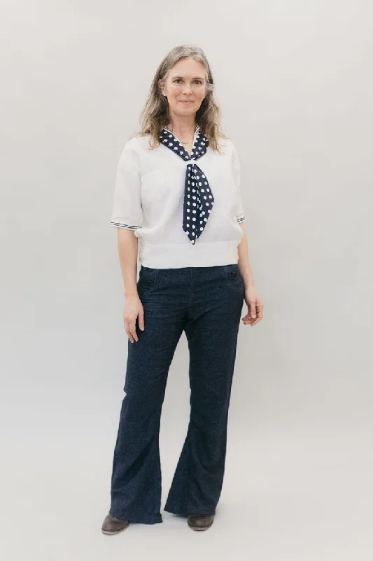 Sustainable Women's Clothes Folkwear 229 Unisex Sailor Pants