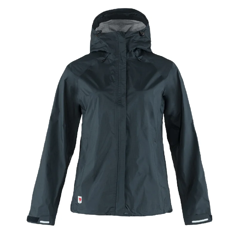 Women's Clothing With Trendy Designs Fjallraven Womens High Coast Hydratic Jacket Navy