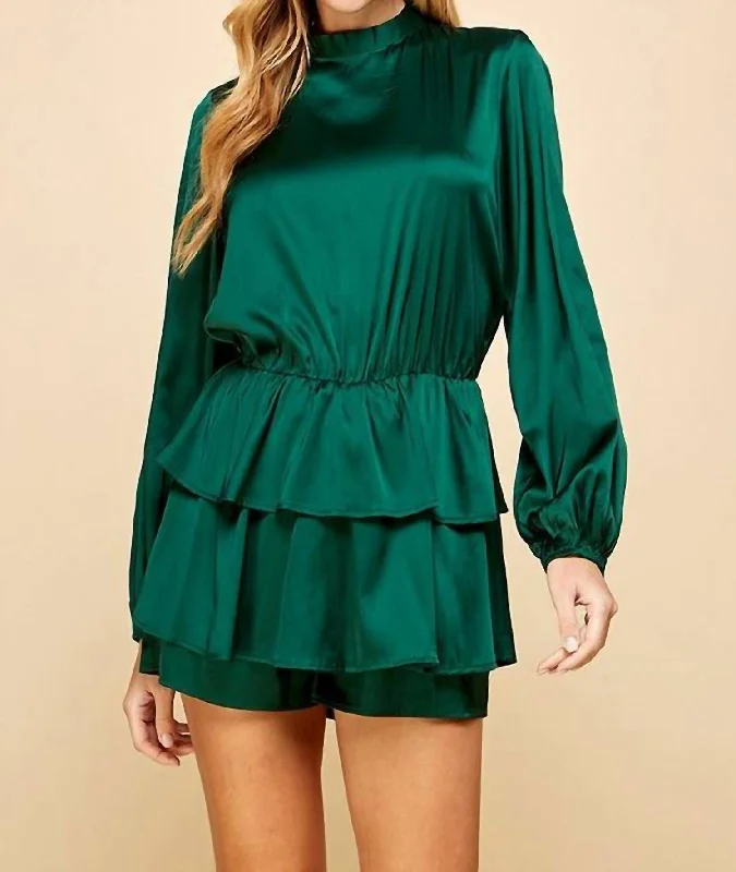 Discount Store Here To Stay Hunter Romper In Green