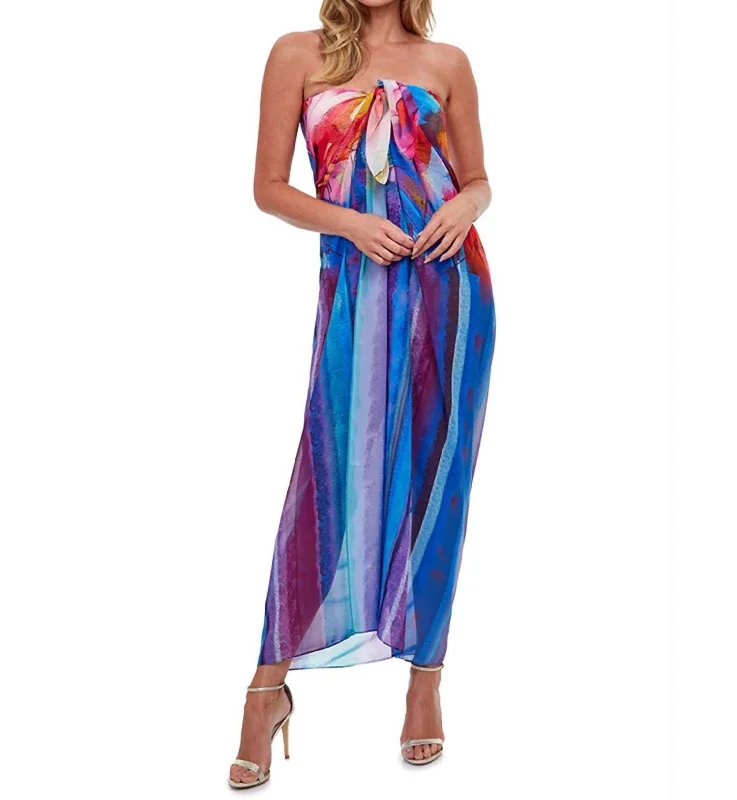 Online Clothing Boutiques Full Length Pareo Cover Up In Got Italian Summer