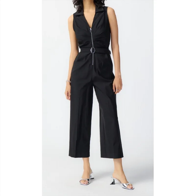 Outfits For Women Millennium Sleeveless Jumpsuit In Black