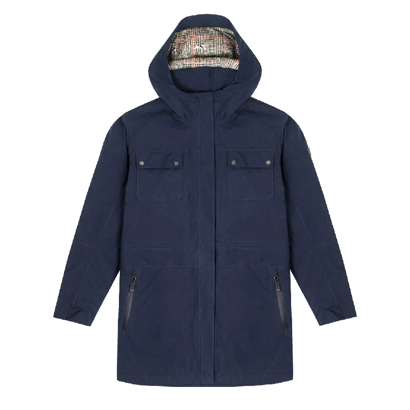 Women's Apparel Ariat Womens Argentium Parka Navy