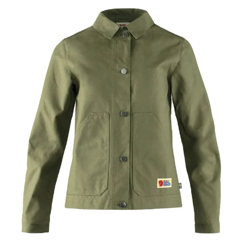 Women's Clothing Sets Fjallraven Womens Vardag Jacket Green