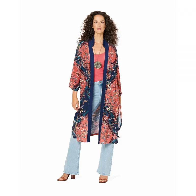 Sustainable Women's Clothing Burda Robe Coat 6244