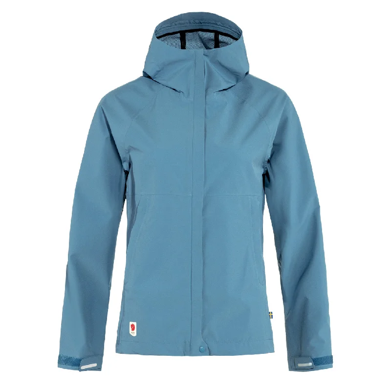 Casual Chic Clothing For Women Fjallraven Womens HC Hydratic Trail Jacket Dawn Blue