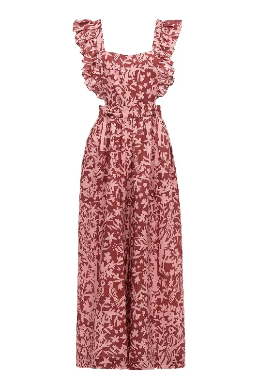 Women's Resort Garments Karen Jumpsuit In Rose Tan