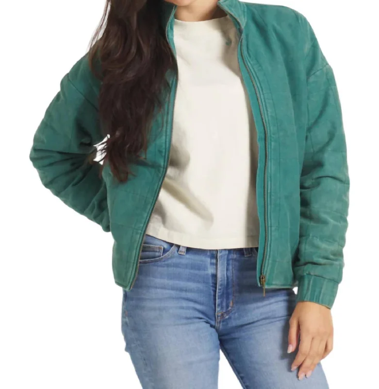 Fashion-Forward Women's Clothing Van Horn Vintage Jacket In Green