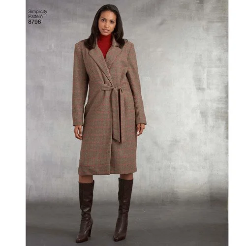 Vintage Women's Fashion Simplicity Coats S8796