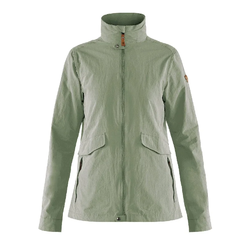 Vintage Clothing For Women Fjallraven Womens Travellers MT Jacket Sage Green