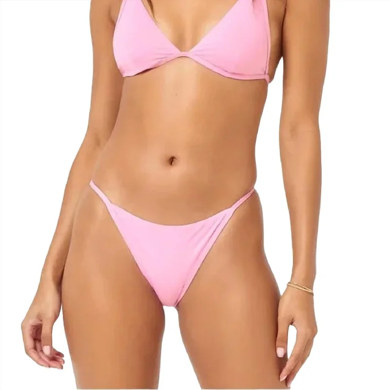 Luxury Women's Clothing Jay Bitsy Bikini Bottom In Guava