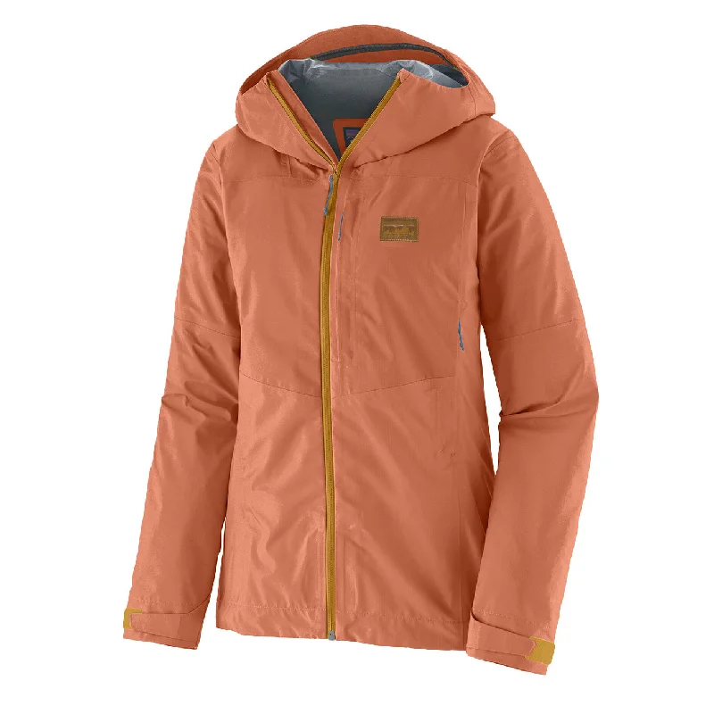 Women's Trendy Garments Patagonia Womens Boulder Fork Rain Jacket Sienna Clay