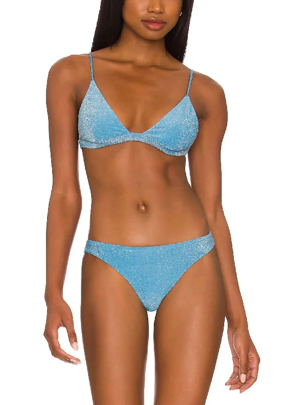 Trendy Casual Outfits Taga 2-Piece Bikini In Lurex Bermuda