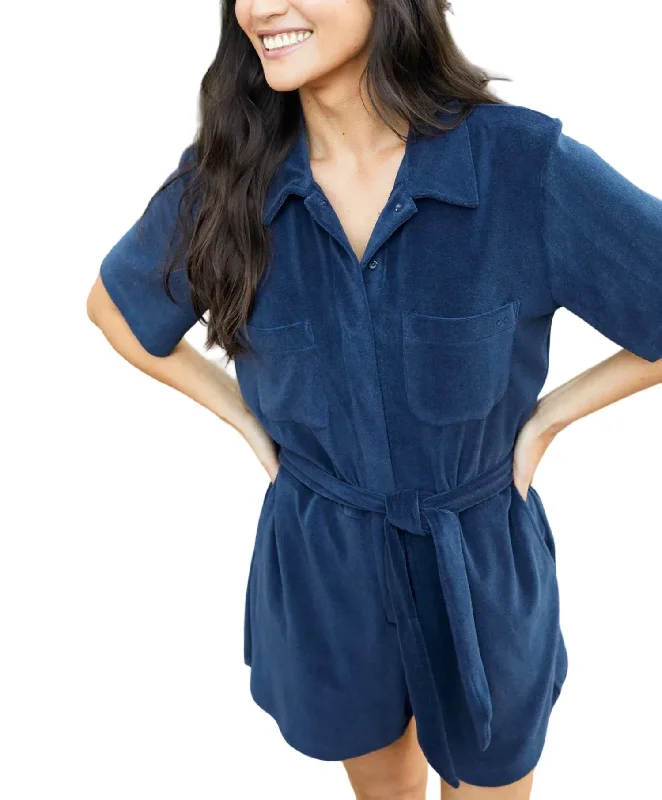 Women's Clothing Apparel Sets Rewind Romper In Night