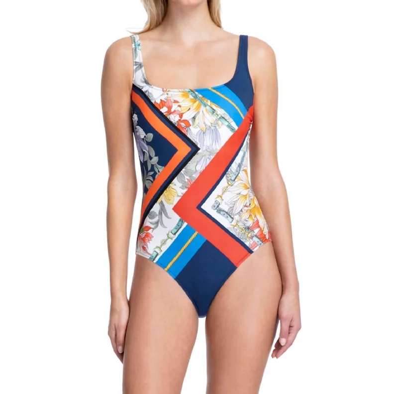 Women's Comfortable Garments One Piece Swimsuit In Got Fleur