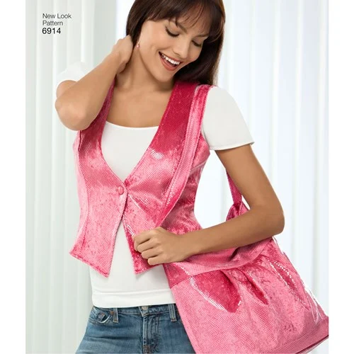 Contemporary Women's Clothing New Look Vests/Waistcoat N6914