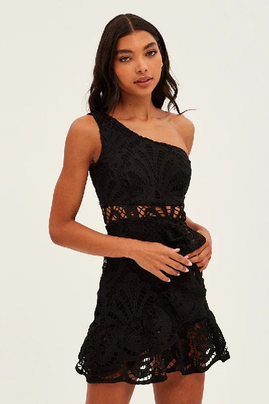 Holiday Special Offers Black Dress Lace