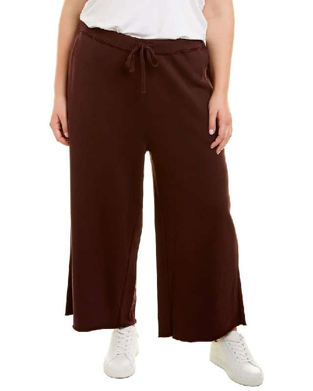 Clothing Store EILEEN FISHER Plus French Terry Wide Leg