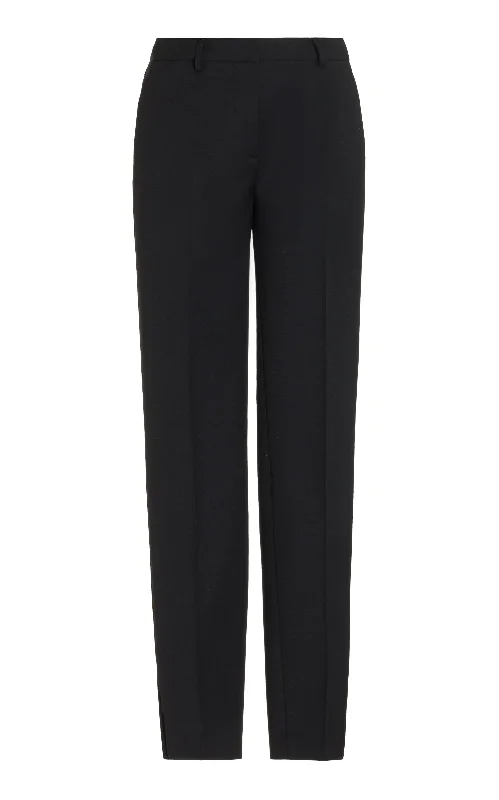 Fashionable Women's Casual Apparel Molly Pant in Black Sportswear Wool