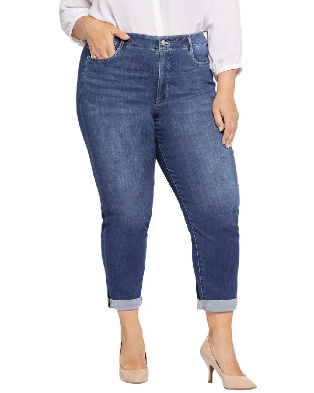 End of Season Sale NYDJ Plus Girlfriend High-Rise Skinny Jean