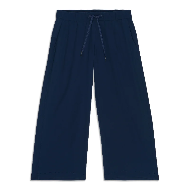 Women's Elegant Evening Attire On The Fly Wide Leg Pant - Resale