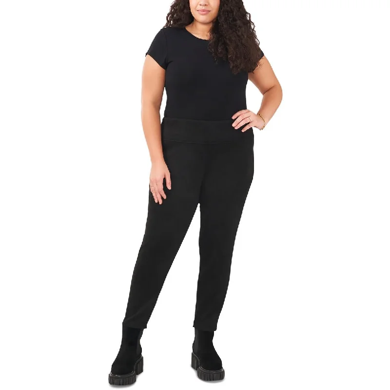 Online Clothing Stores Plus Womens Faux Suede Pull On Leggings