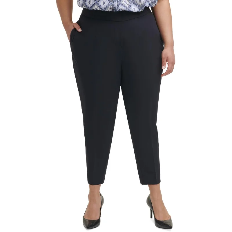 Women's Luxury Apparel Plus Womens Pull On Office Dress Pants