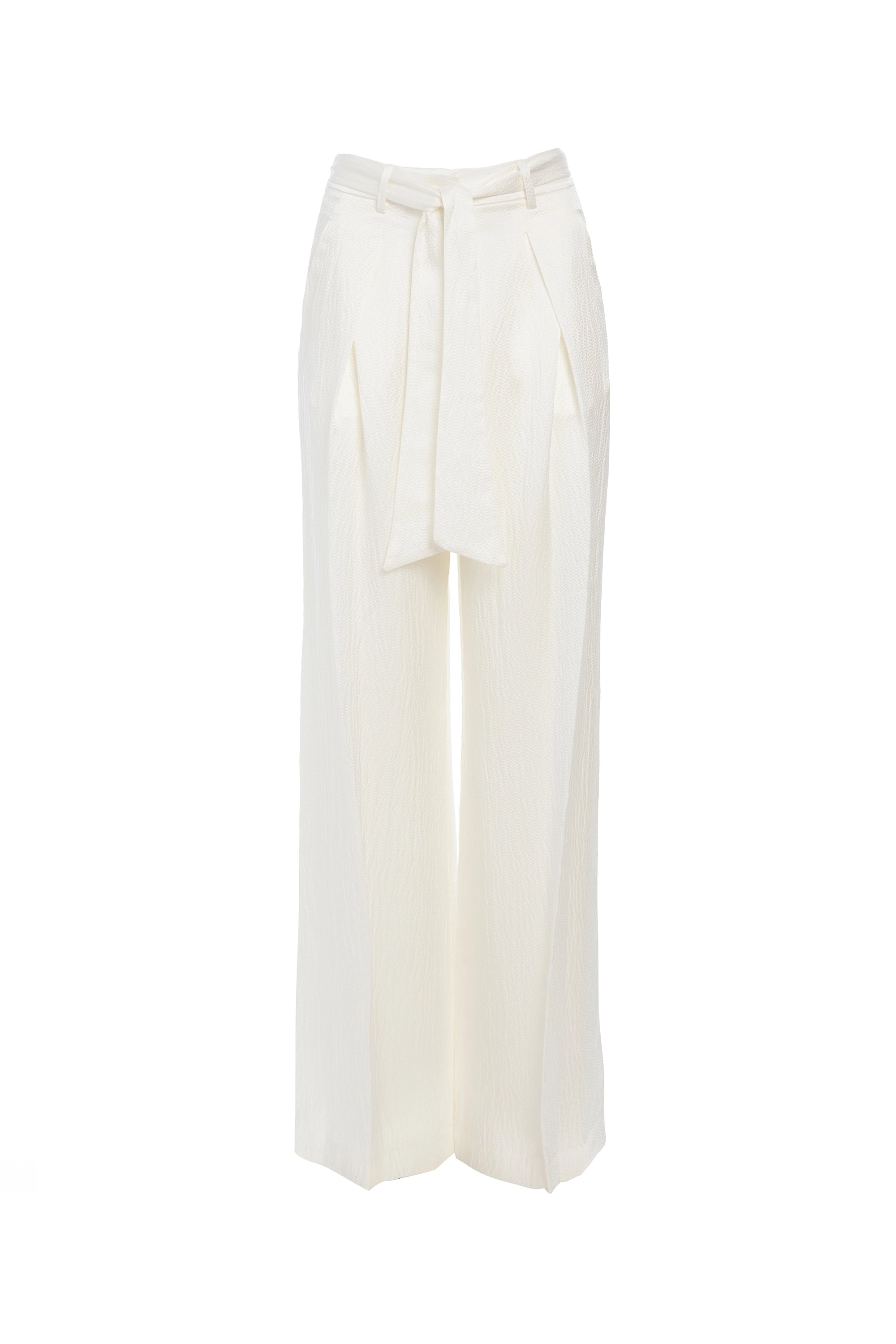 Luxury Women's Clothing Thomazia Pant in Ivory Silk